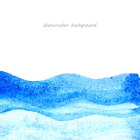 Hand draw watercolor elementsのイラスト素材