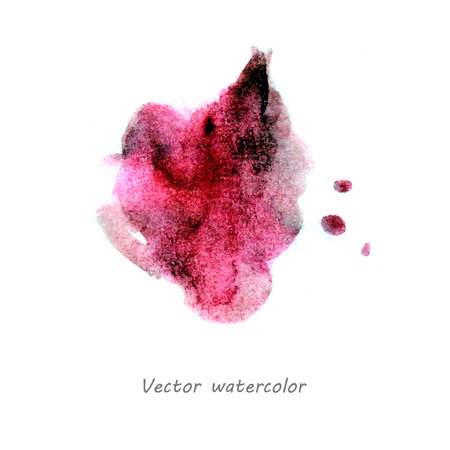Hand draw watercolor elementsのイラスト素材