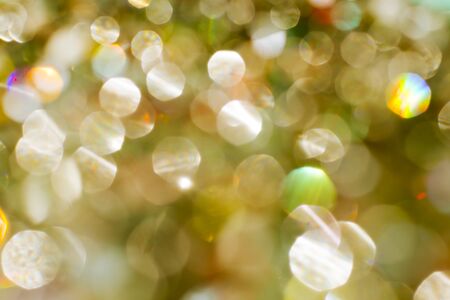 gold blurred background. scales and circles. bokeh