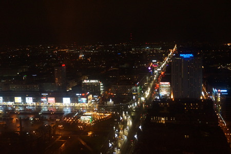 night in the cityのeditorial素材