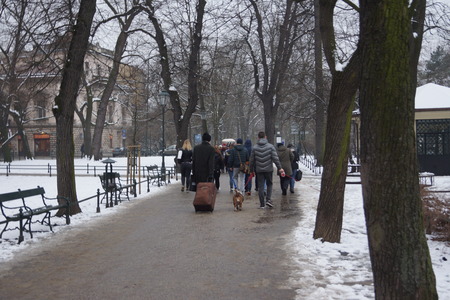 walk in parkのeditorial素材