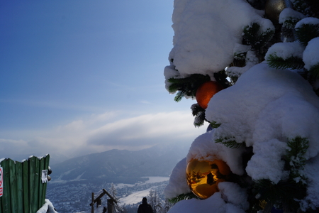 winter wallpaperの写真素材