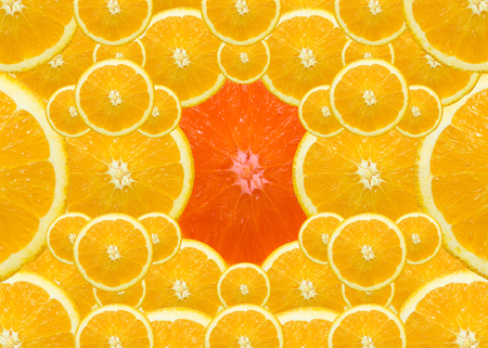 Citrus backgroundの写真素材