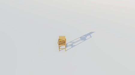 Wooden bar chairの写真素材
