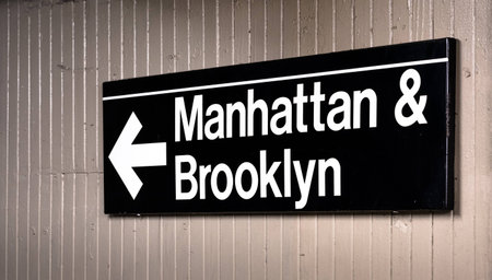 Board in new york cityの写真素材