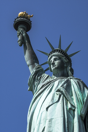 Statue of Liberty in New Yorkの写真素材