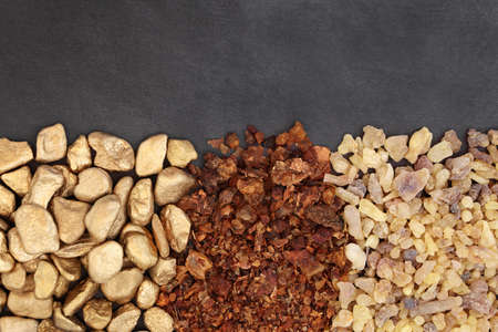 Photo of Gold frankincense and myrrh. - ID:187630280 - Royalty Free