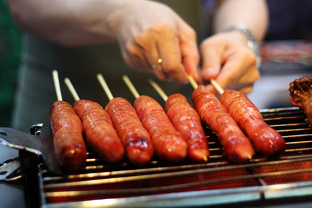 Taiwan Sausagesの写真素材