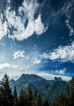 Autumn day in the Allguの写真素材