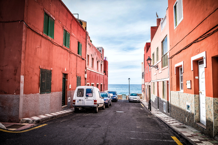 Streets of Puerto de la Cruzの写真素材