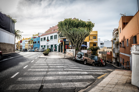 Streets of Puerto de la Cruzのeditorial素材