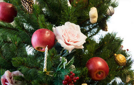 Exhibition of the Museum of Christmas toys "Klin farmstead" Klinのeditorial素材