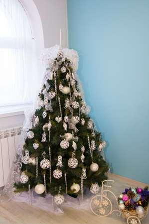 Exhibition of the Museum of Christmas toys "Klin farmstead" Klinのeditorial素材