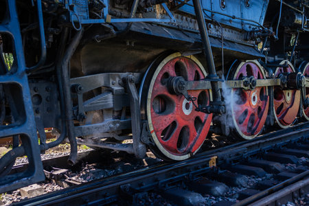 Ostashkov Tver region, Russia-08/25/2024. RETROPOEZD SELIGER BOLOGOE â€“ OSTASHKOV on steam...