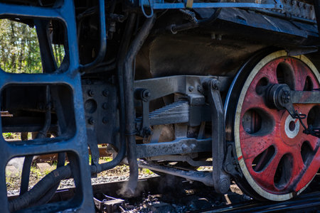 Ostashkov Tver region, Russia-08/25/2024. RETROPOEZD SELIGER BOLOGOE â€“ OSTASHKOV on steam...