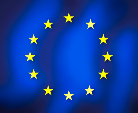 The European Union national flag illustration symbolの写真素材