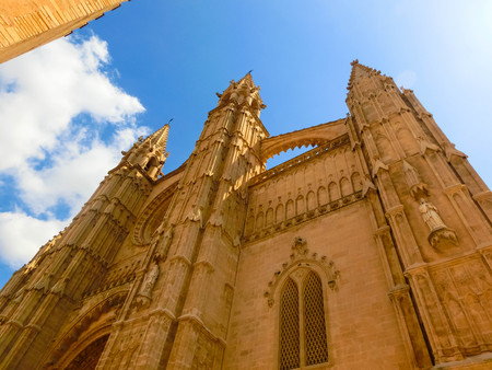 Dome of Palma de Mallorca, Spainの写真素材