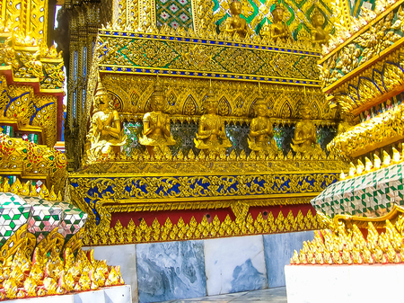 Bangkok, Thailand - June 30, 2008: The palace of the kingのeditorial素材