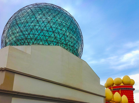 Figueres, Spain - September 15, 2015: Dali Museum in Figueres, Spainのeditorial素材
