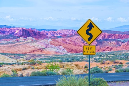 The Valley of Fire State Park, USA.の写真素材