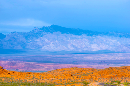 The Valley of Fire State Park, USA.の写真素材