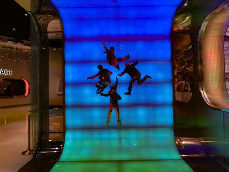 Las Vegas, United States of America - May 06, 2016: The entrance to The Beatles Cirque du Soleil...
