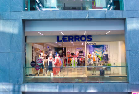 Kiyv, Ukraine - August 9, 2020: lerros store at Kiyv, Ukraine on August 9, 2020.
