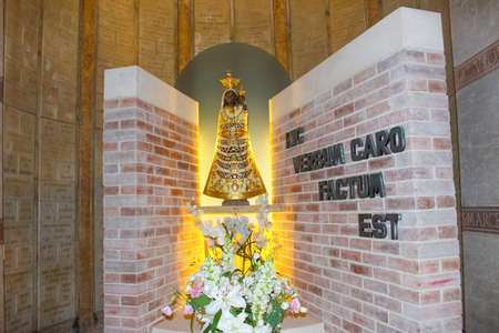 Lyon, France - June 16, 2016: interior of Notre Dame de Fourviers at Lyon, France on June 16, 2016のeditorial素材