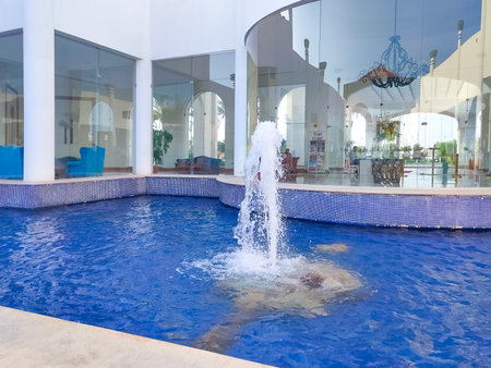 Sharm El Sheikh, Egypt - September 14, 2020: Hotel Siva Sharm, ex Savita Resort, 5 stars at Sharm El Sheikh, Egypt on September 14, 2020のeditorial素材