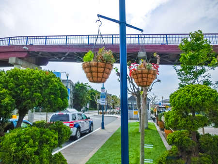 San Francisco, California, United States of America - May 04, 2016: The tipical street at San Francisco, USAのeditorial素材
