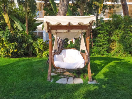 Beldibi, Kemer, Antalya, Turkey - May 11, 2021: The view of Rixos Beldibi hotel 5 stars at Beldibi,...