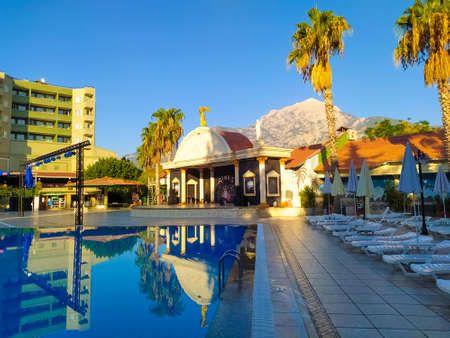 Tekirova, Antalya, Turkey - May 11, 2021: View of Armas Kaplan Paradise 5 stars All Inclusive Conceptのeditorial素材
