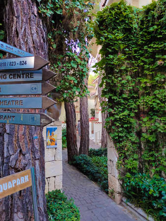 Goynuk, Antalya, Turkey - May 11, 2021: View of Ulusoy Kemer Holiday Club All Inclusive and Kids Conceptのeditorial素材