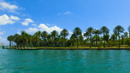 Miami, USA - April 24, 2022: Luxurious mansion in Miami Beach, florida at USA on April 24, 2022のeditorial素材