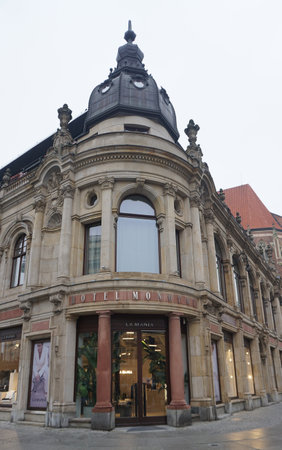 Wroclaw, Poland - October 19, 2023: Fashion brand La Mania. Women's clothing store at Wroclaw, Poland.のeditorial素材