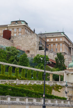 Budapest, Hungary - Castle Garden Bazaarの写真素材