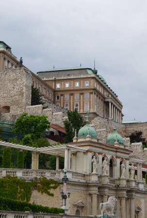 Budapest, Hungary - Castle Garden Bazaarの写真素材