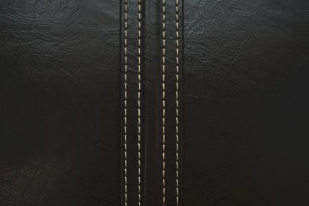 brown leatherの写真素材
