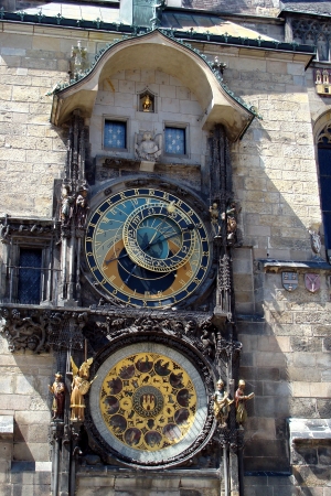Astronomical Clock in Prague, Czech Republic