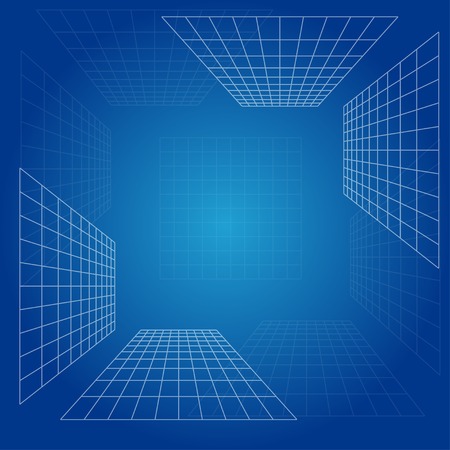 abstract blue background template  for your site or presentationのイラスト素材
