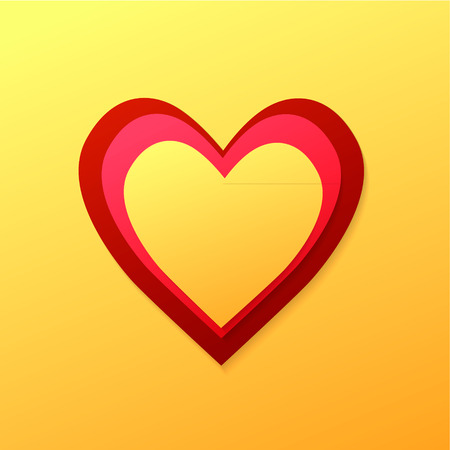 Happy valentines day card.vector.flyer background with hearts.のイラスト素材
