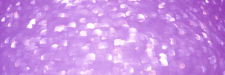 Abstract lights purple, violet and white light bokeh background for Xmas, Valentine, New Year,...