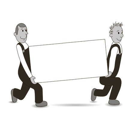 Illustration of office theme.のイラスト素材