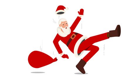 Vector flat illustration drawn by shapes.のイラスト素材