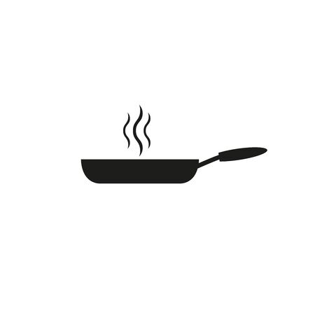 Icon of the pan. Simple vector illustrationのイラスト素材