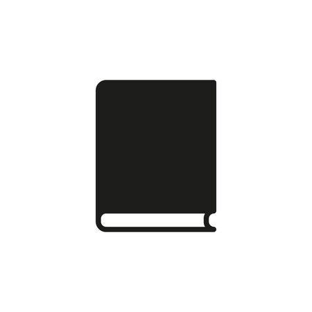 Book icon. Flat vector illustration.のイラスト素材