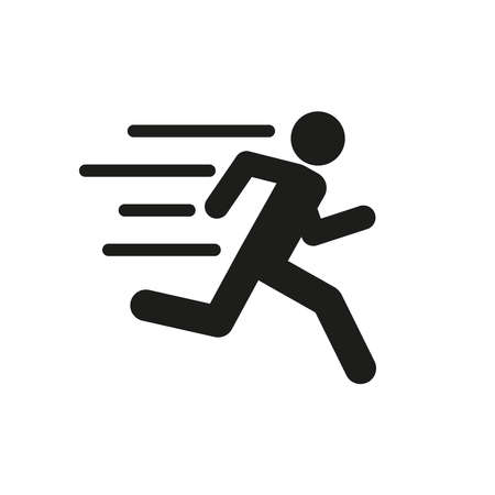 Icon on the quick launch. Simple vector illustration on a white background.のイラスト素材