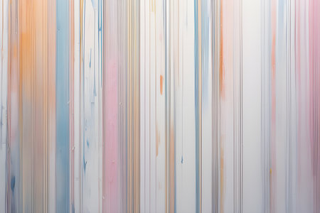 Stripes of paint in pastel colors on a white background, made with brushes for painting walls, large copy space, Desktop wallpaper. Colorful wall. Playground AI platformの素材