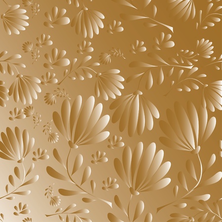 abstract pattern with Leaves. illustration.のイラスト素材