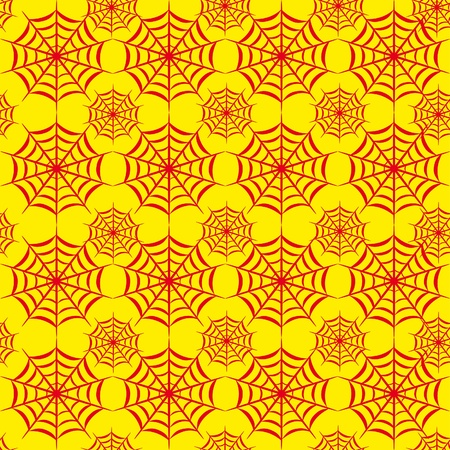 summer background with spider's web. illustrationのイラスト素材